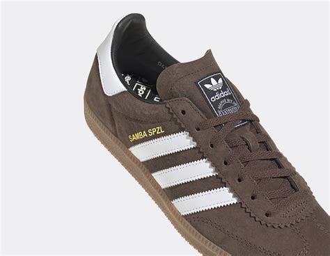 adidas samba deco spezial brown cloud white|Adidas Samba spzl brown.